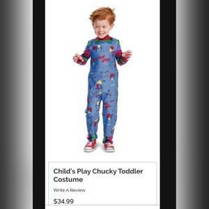 Child's Play chucky toddler costume